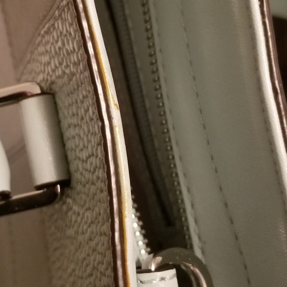 Michael Kors Sky Blue Medium Leather Handbag - Picture 8 of 8